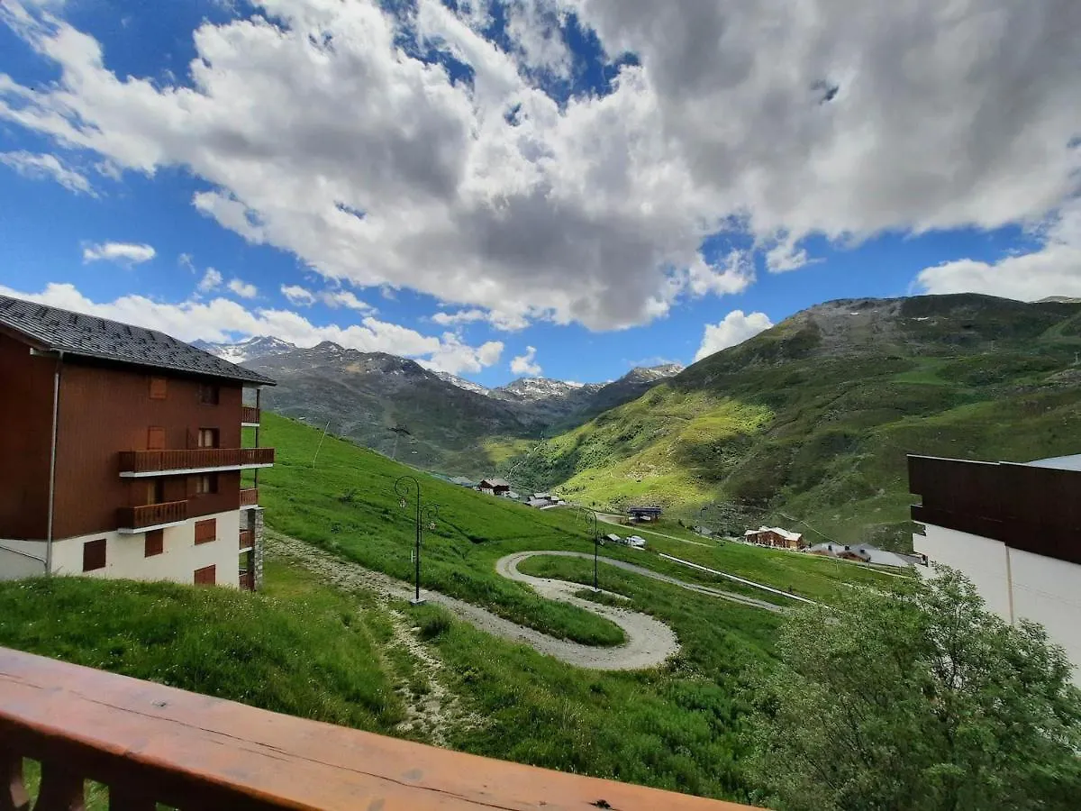 Beau 2 Pieces Cabine Au Pied Des Pistes Avec Balcon, Animaux Bienvenus - Fr-1-452-153 圣马丁德贝尔维尔 0*,